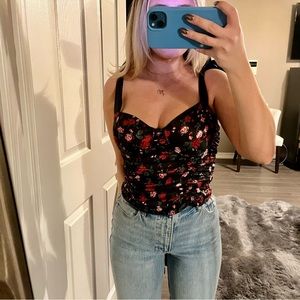 Floral corset top from M Boutique